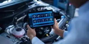 Vehicle diagnostics at Yazid's Mobile Mechanic